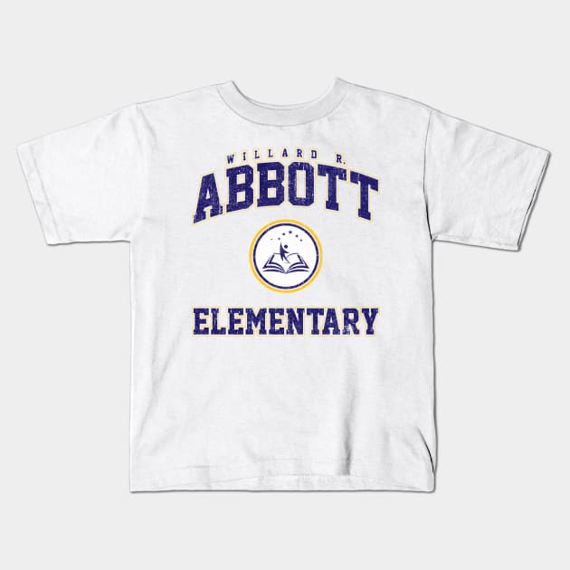 Abbott Elementary (Variant) Kids T-Shirt by huckblade